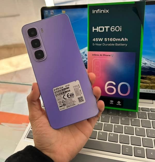Infinix hot 60i (6+128)