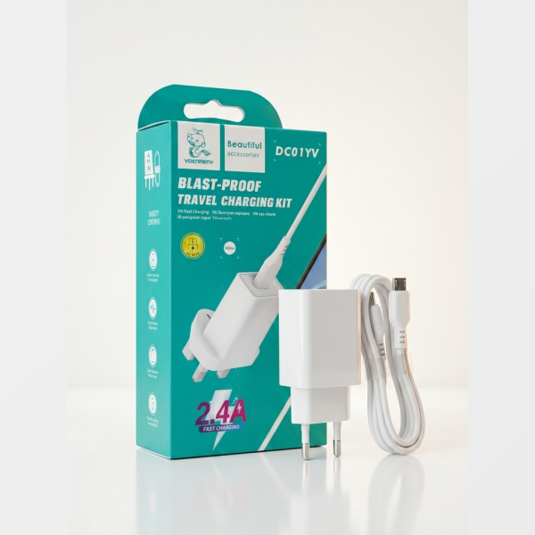 VDENMENV Travel charger kit