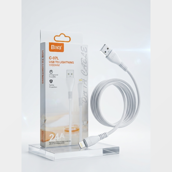BIVA USB to Lightning Data cable