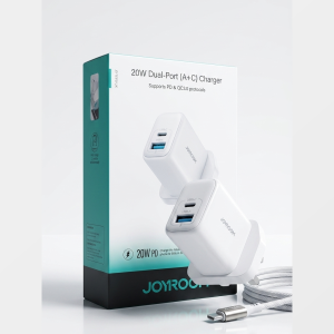 JOYROOM 20W Dual-port (USB Type A and Type-c) Fast charger